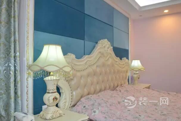 100平三居室简约欧式设计效果图